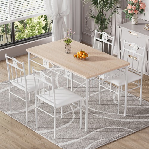 Dining table set with - set, chairs