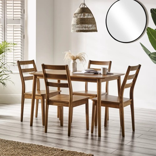 Solid oak finish dining - solid,
