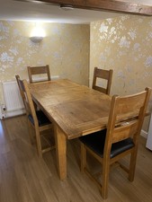 Solid Oak Dining Table