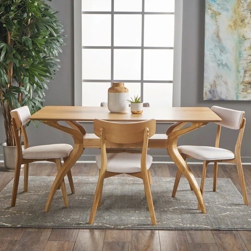 Natural oak dining room - pc,