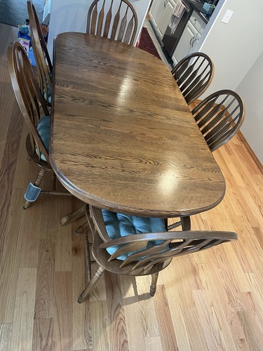 Solid oak medium brown - brown, wood