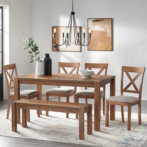 Medium oak finish dining - medium,