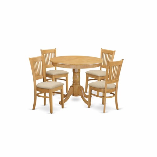 Anva5 oak dining - pc,