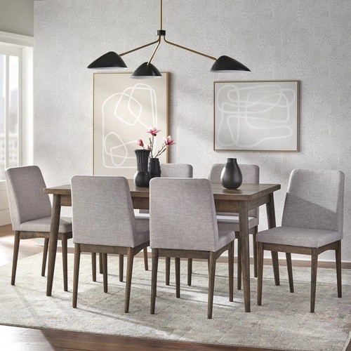 Walnut oak dining room - walnut,